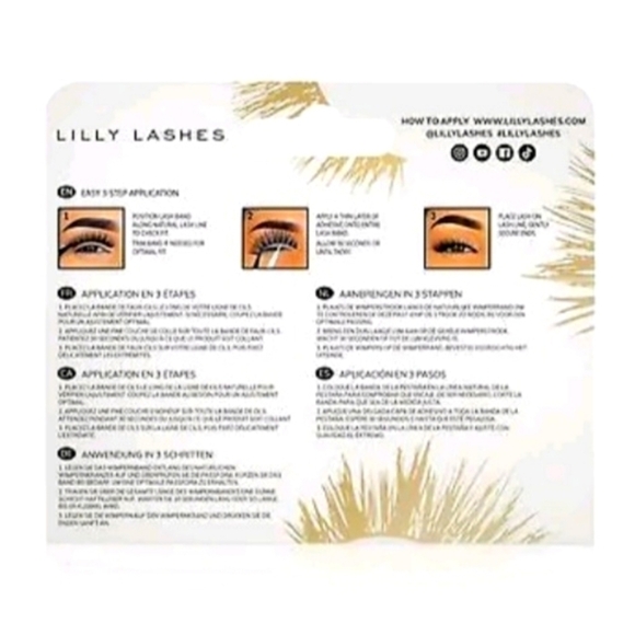 Lilly lashes Luxury synthetic Lite reusable wears nib. - Picture 3 of 9